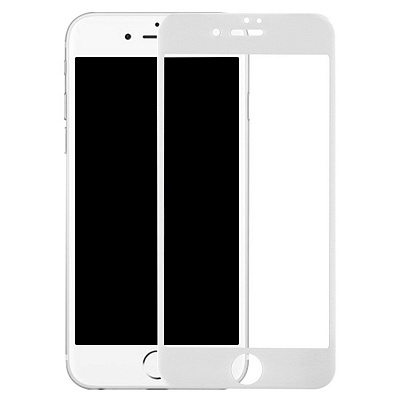 CASE 3D для Apple iPhone 7/8 Plus (белая рамка)